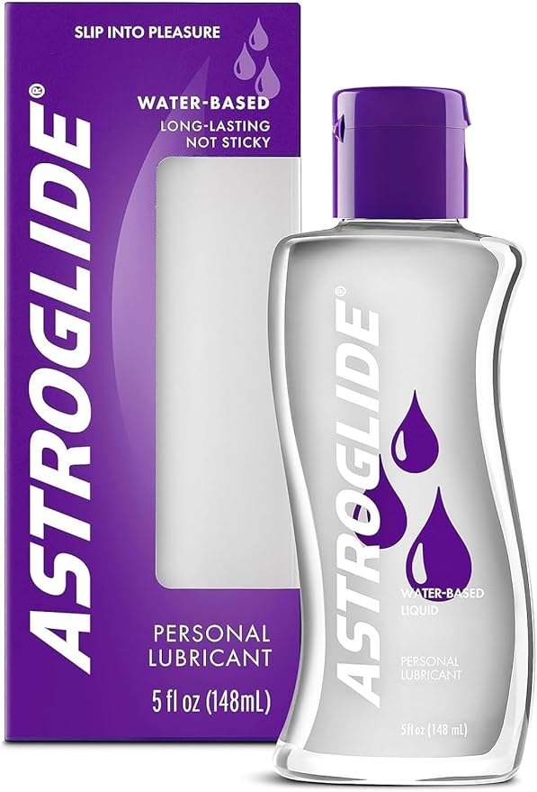 Astroglide Water-Based Lubricant – Personal Lubricant for Smooth Sensations